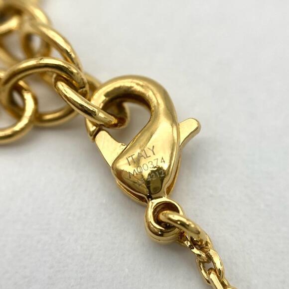 LOUIS VUITTON Gold Charm Bracelet - Picture 6 of 7